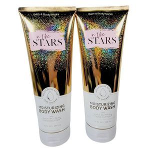 2 Bath & Body Works IN THE STARS Moisturizing Body Wash 10oz Each NEW